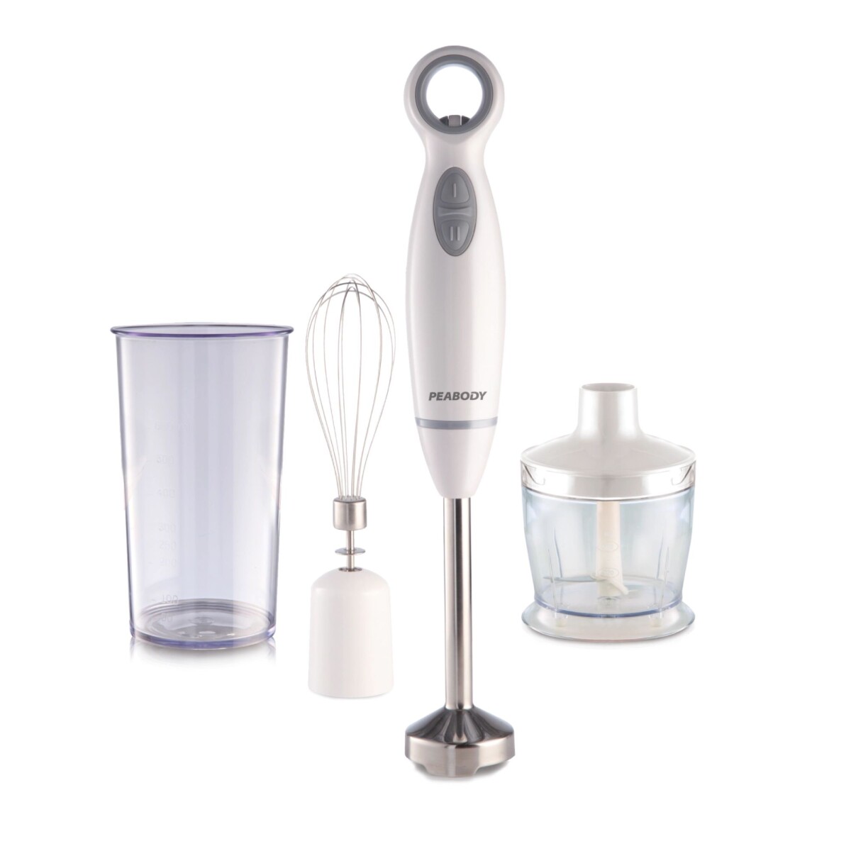 Licuadora De Mano Peabody PE-LM322B Blanco 600W 