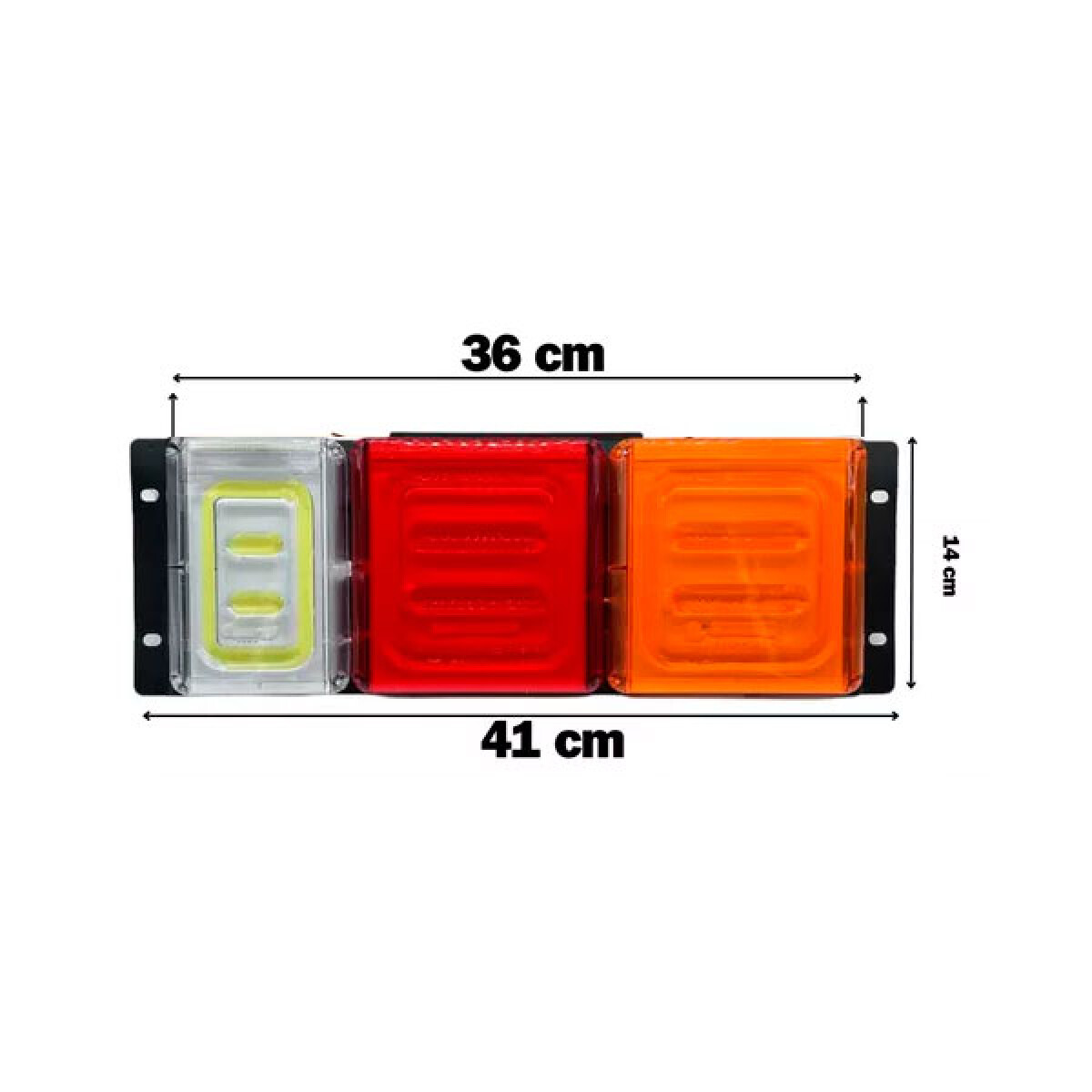 FAROL - FARO TRAS LED 12/24V DER UNIVERSAL CHATO - 