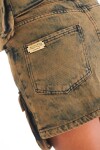 Smoky Mini Skirt óxido