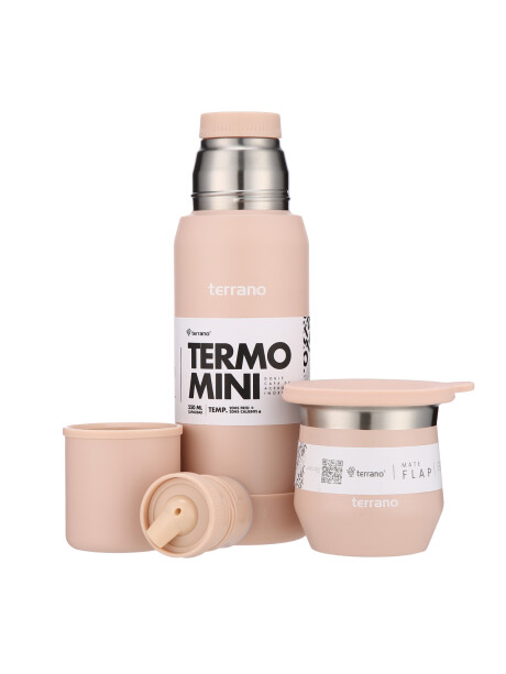 Kit Termo Mini + Mate Flap Rosa