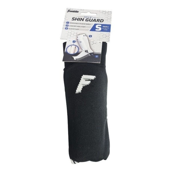 Franklin Medias Con Canillera Pantorrillera Fútbol Hockey Color Variante Negro