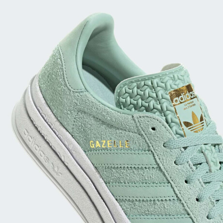 Championes Adidas Gazelle Bold Celeste
