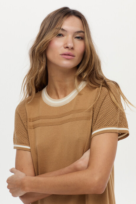 Vestido Loren Camel