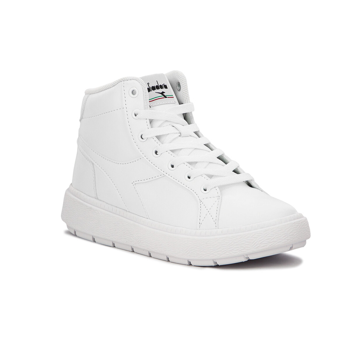 Bota De Mujer Diadora Rocket - Blanco-blanco 