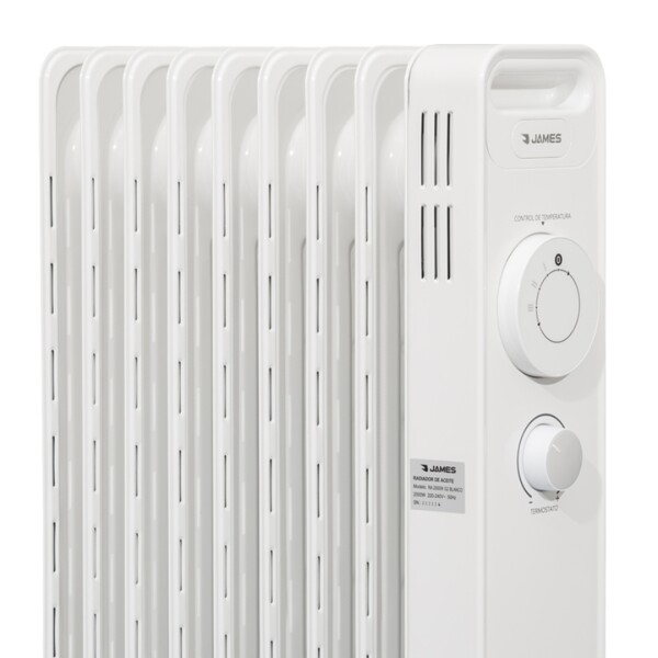 Radiador Aceite James Ra 2000w BLANCO
