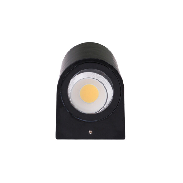 Lámpara de pared negro bidireccional IP65 2xGU10 IX4532