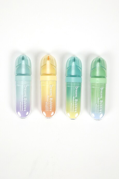 Resaltador Set X 4un, Dream Bubbles Estampado 2