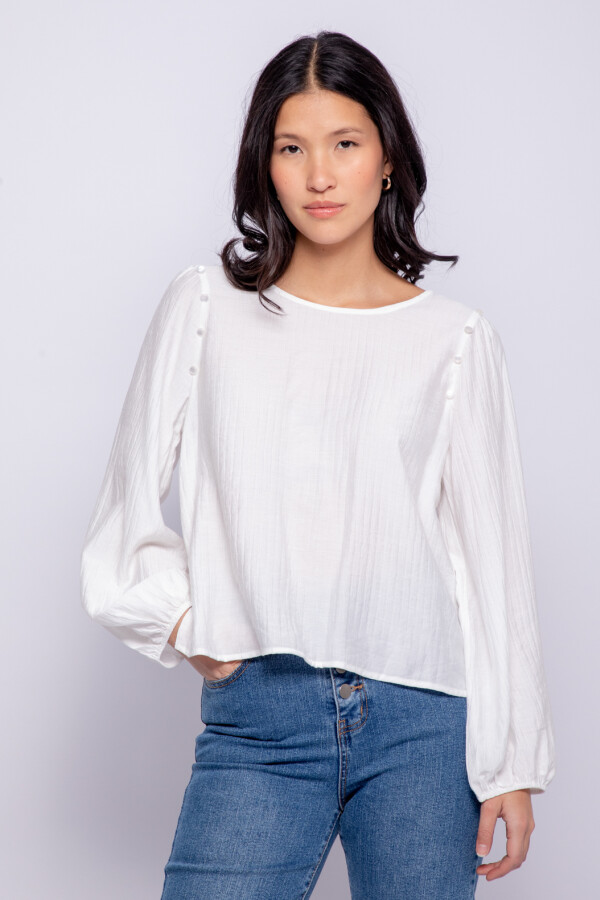 BLUSA CASIO Blanco