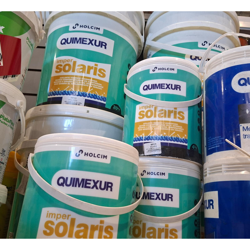 Membrana líquida Blanca Solaris Quimexur 20Kg Membrana líquida Blanca Solaris Quimexur 20Kg