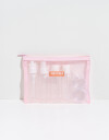 Set de Viaje Set por 6 Set De Botellas De Viaje - Rosa Claro