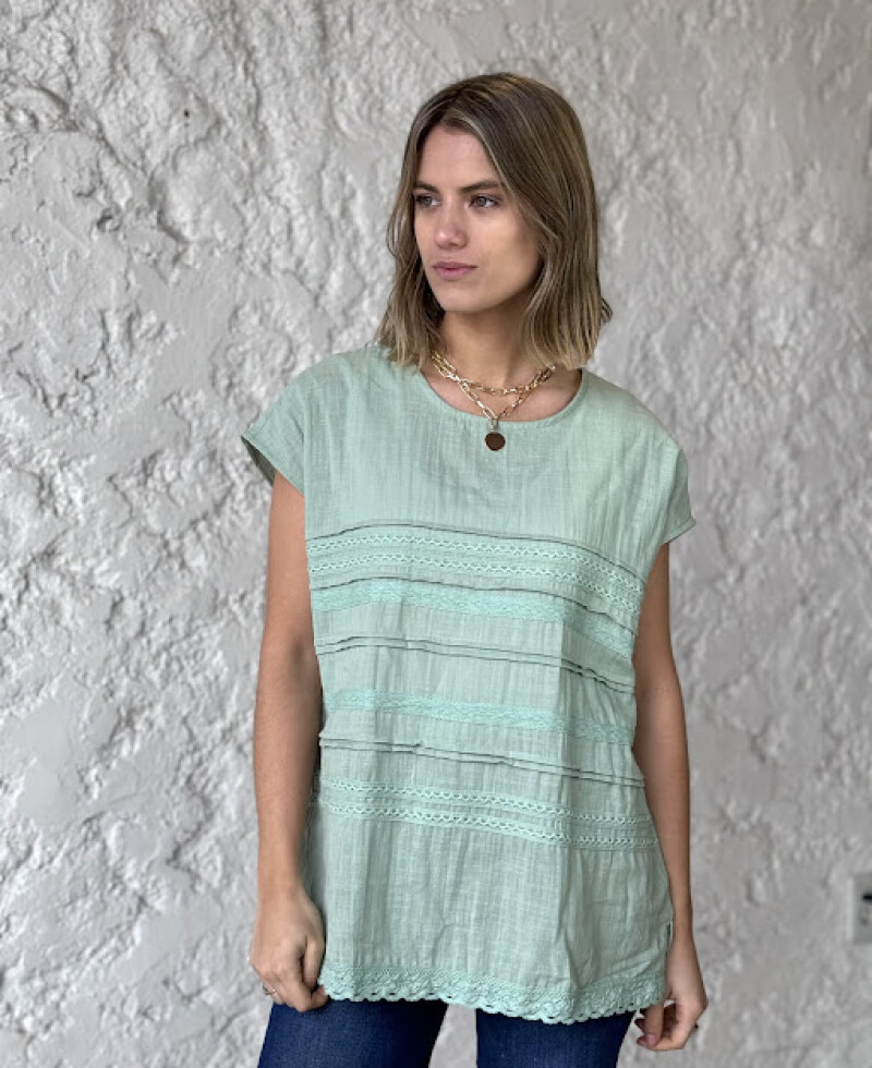 Blusa Selene verde