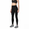 Calza Larga Deportiva Para Mujer Lupo New Strong Acanalada Negro