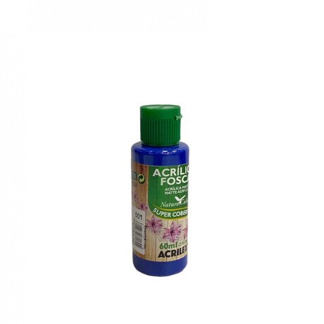 Pintura Acrílica Acrilex Mate 60 ml (Tonos Azules) 501 Azul Turquesa