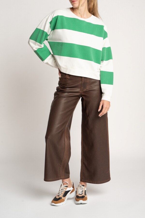 Sweater Rayado Verde