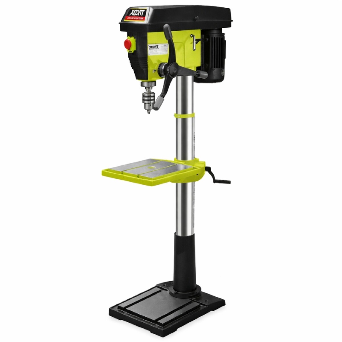 XCORT TALADRO DE COLUMNA INDUSTRIAL INDUCCION ALTURA 1200MM MANDRIL 20MM 750W 