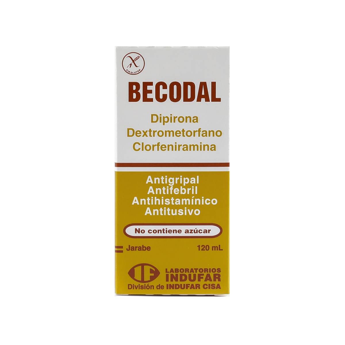 BECODAL JARABE FRASCO X 120 ML. 