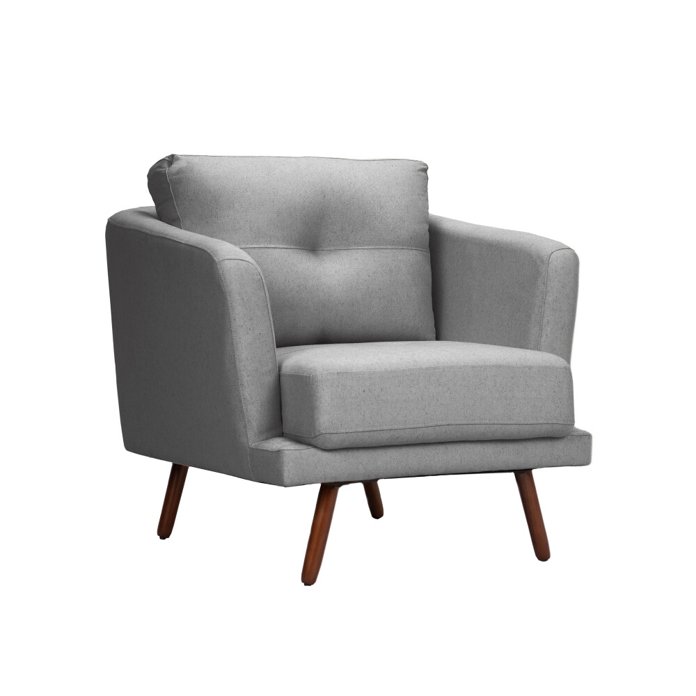 Sillon Poltrona 1 Cuerpo Triunfo Gris