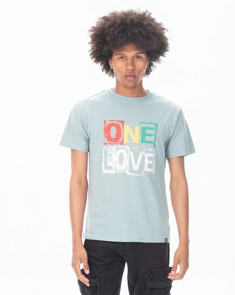 Remera OneLove - Verde 