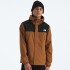Campera Impermeable Antora hombre Burnt Umber/tnf Black