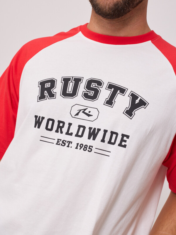 T-SHIRT ERNEUS RUSTY Rojo