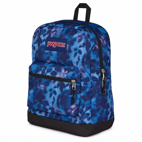 Mochila Escolar p/ Laptop Jansport Cross Town Plus Original Navy Purple Pink
