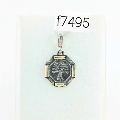 Dije de Plata 925 con double de Oro 18k. Árbol de la Vida. Dije de Plata 925 con double de Oro 18k. Árbol de la Vida.