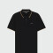 BOSS Black - Polo Parlay 190 Regular Fit Negro Estampado