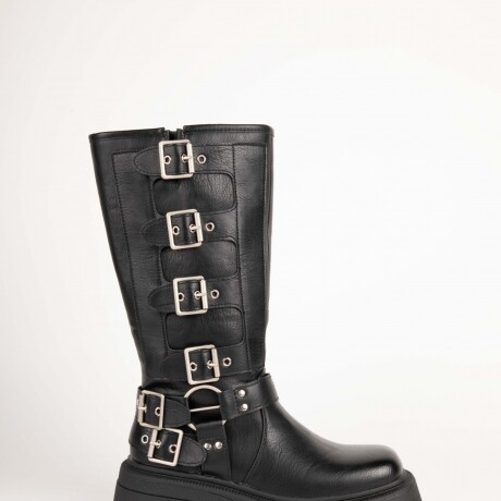 BOTA BIKERS Negro