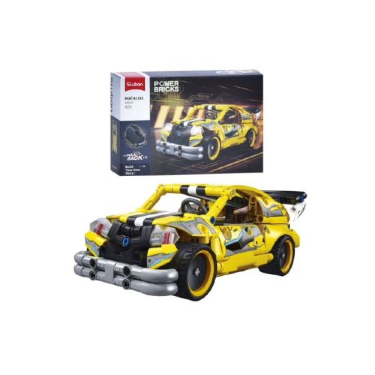 Sluban Power Bricks Sports Car 249 Pcs 