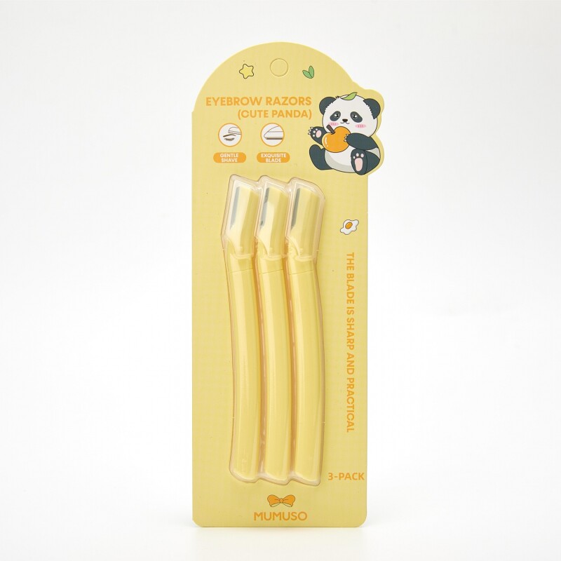 NAVAJAS PARA CEJAS (PAQUETE DE 3/LINDO PANDA) NAVAJAS PARA CEJAS (PAQUETE DE 3/LINDO PANDA)