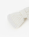 Hebillas Francesas Perla Hebilla Francesa Moño Con Perlas - Blanco Nacarado/perlado