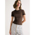 BLUSA MM FEM MARROM ESCURO