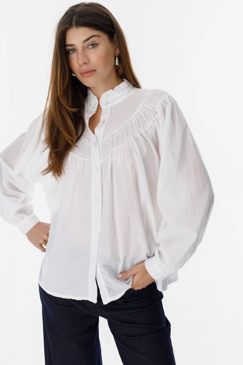 Camisa Misiones blanco talle unico