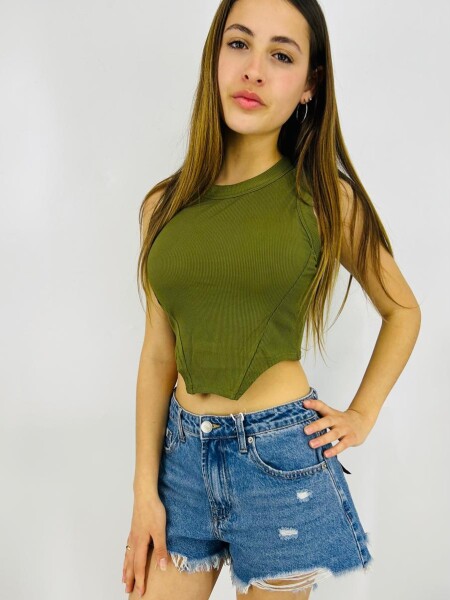 MUSCULOSA SLOWLY 1168 VERDE
