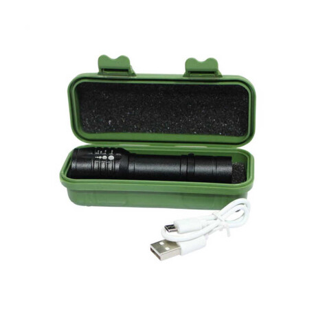 Linterna con luz led y estuche Sc
