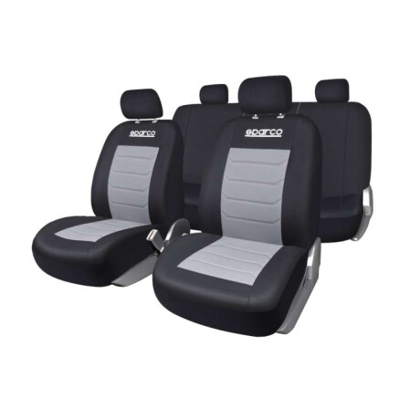 Cubreasiento Sparco Juego 9 Piezas Gris