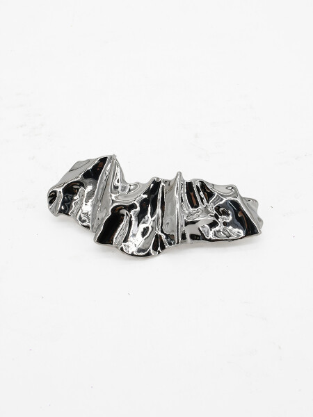 BROCHE PRAGA PLATEADO