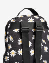 Mochilas Urbanas Nylon Mochila Con Bolsillo Delantero Y Laterales. - Estampado Flores
