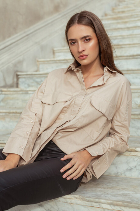 Camisa Cloe Beige