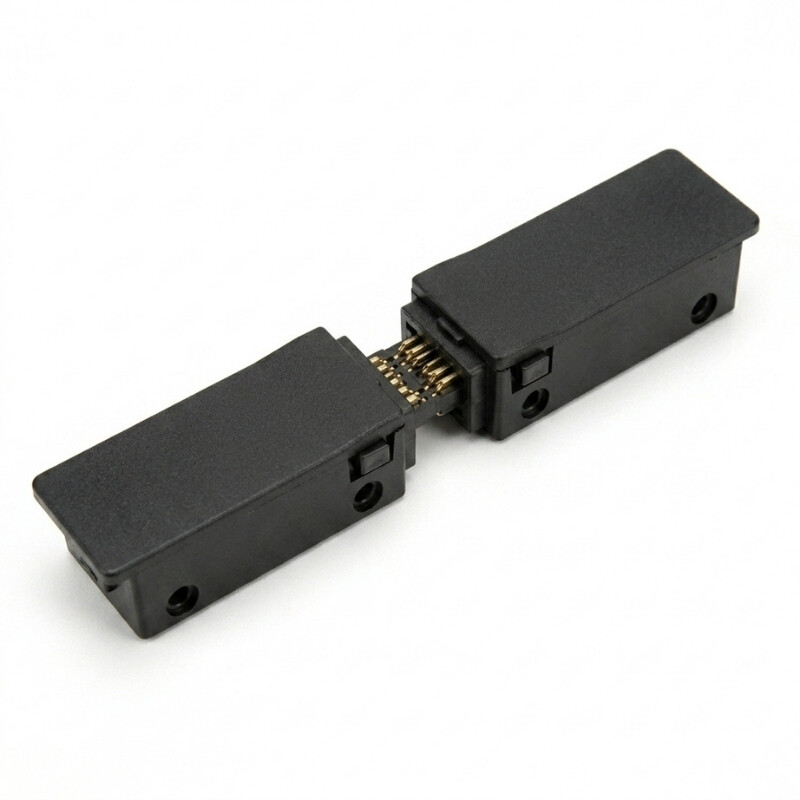 Conector Lineal Magnético G2 para Rieles Conector Lineal Magnético G2 para Rieles Negro