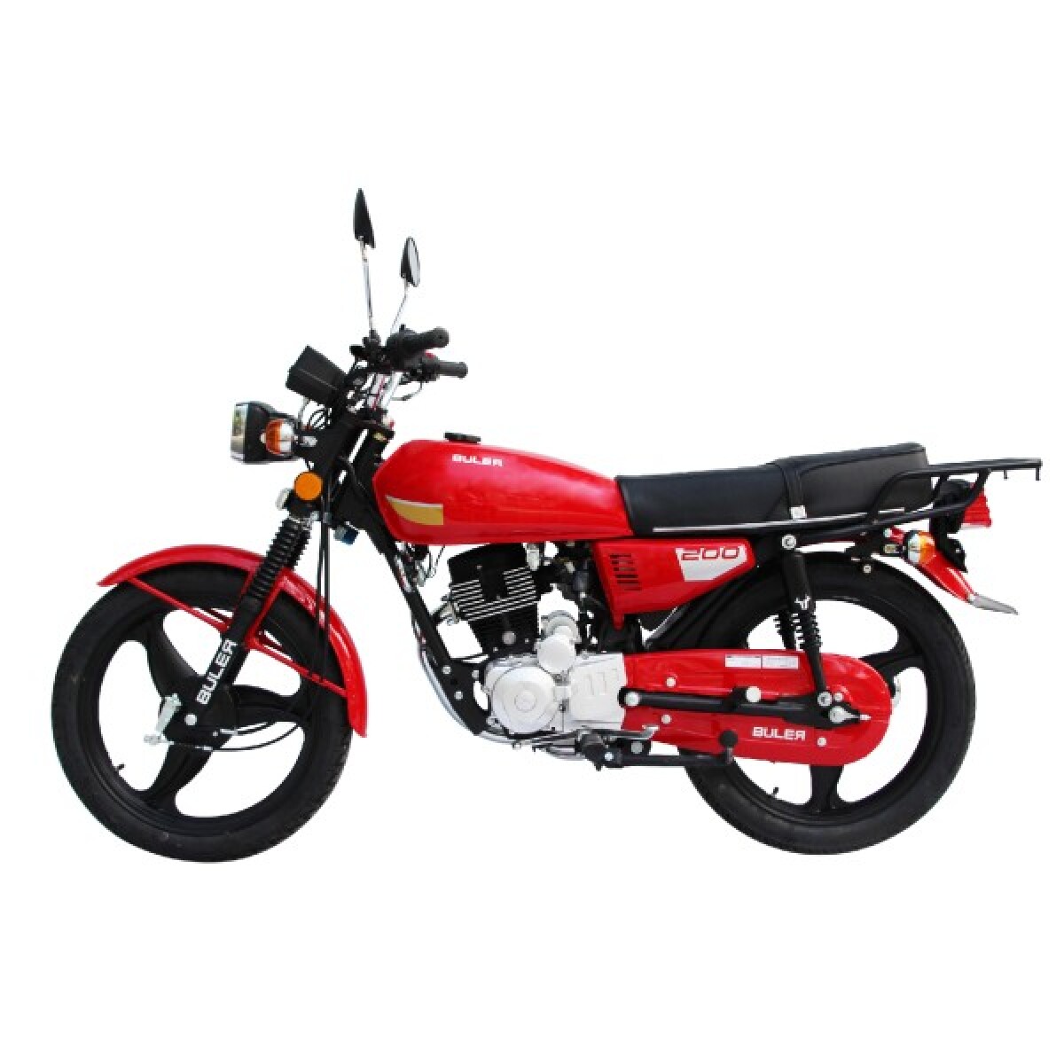 Motocicleta Buler Cobra 200cc Aleación - Rojo 