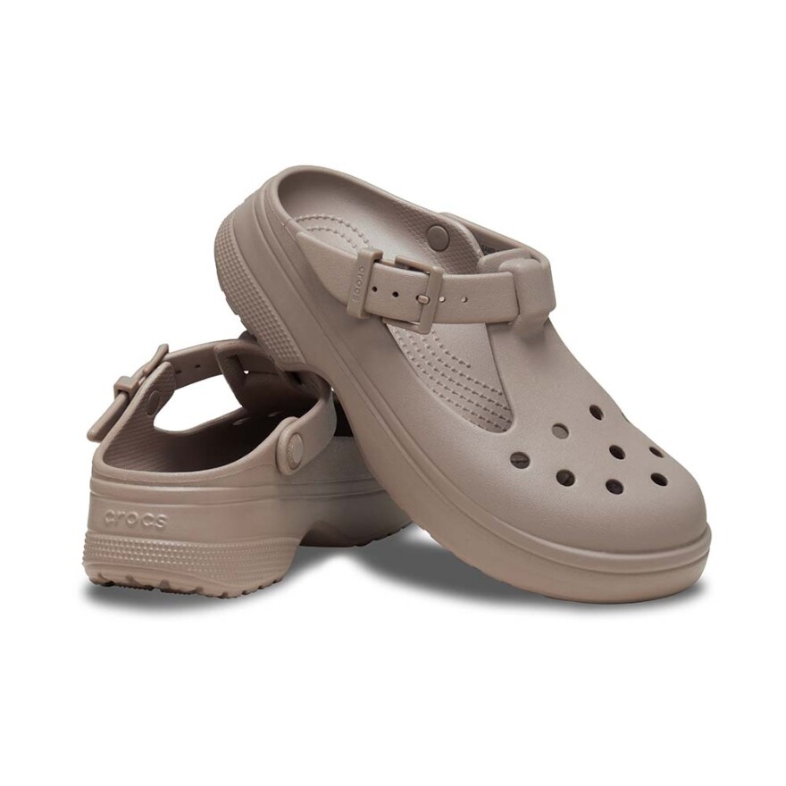 Crocs Classic Mary Jane Clog - Unisex Taupe