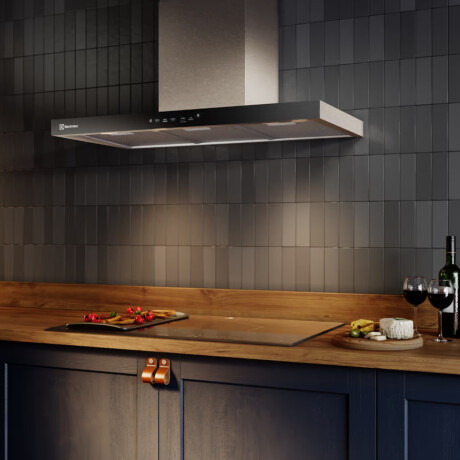 Campana Electrolux extractora 60cm Gris