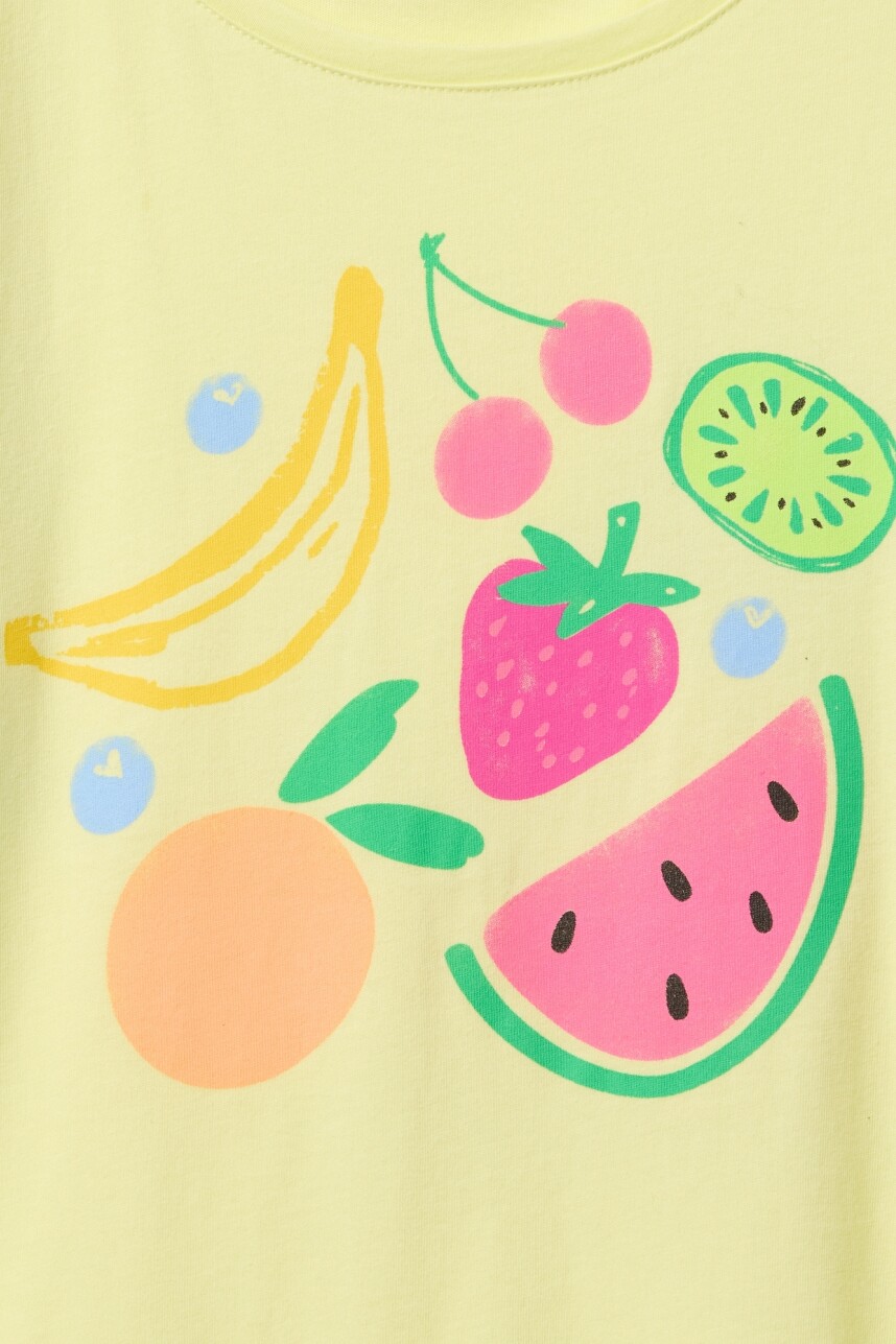 Remera Gráfico Niña Multi Fruit