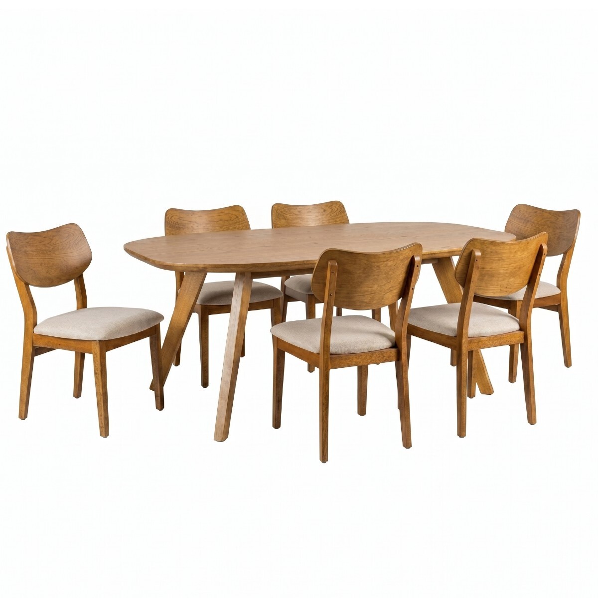 JUEGO COMEDOR NEW XS10/6 - CRUDO 305530/SE (CD) 