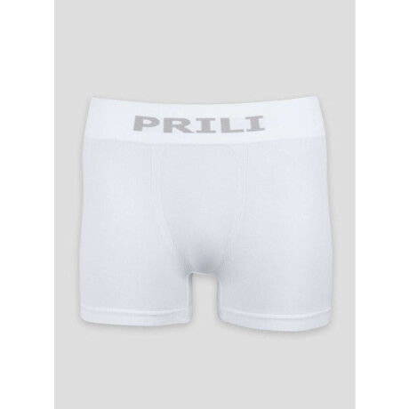 Boxer con pretina ancha Blanco