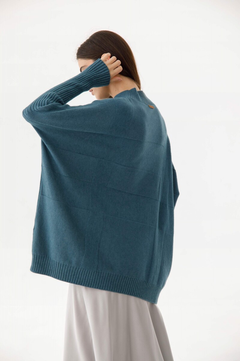 Sweater Emma - Azul Piedra 