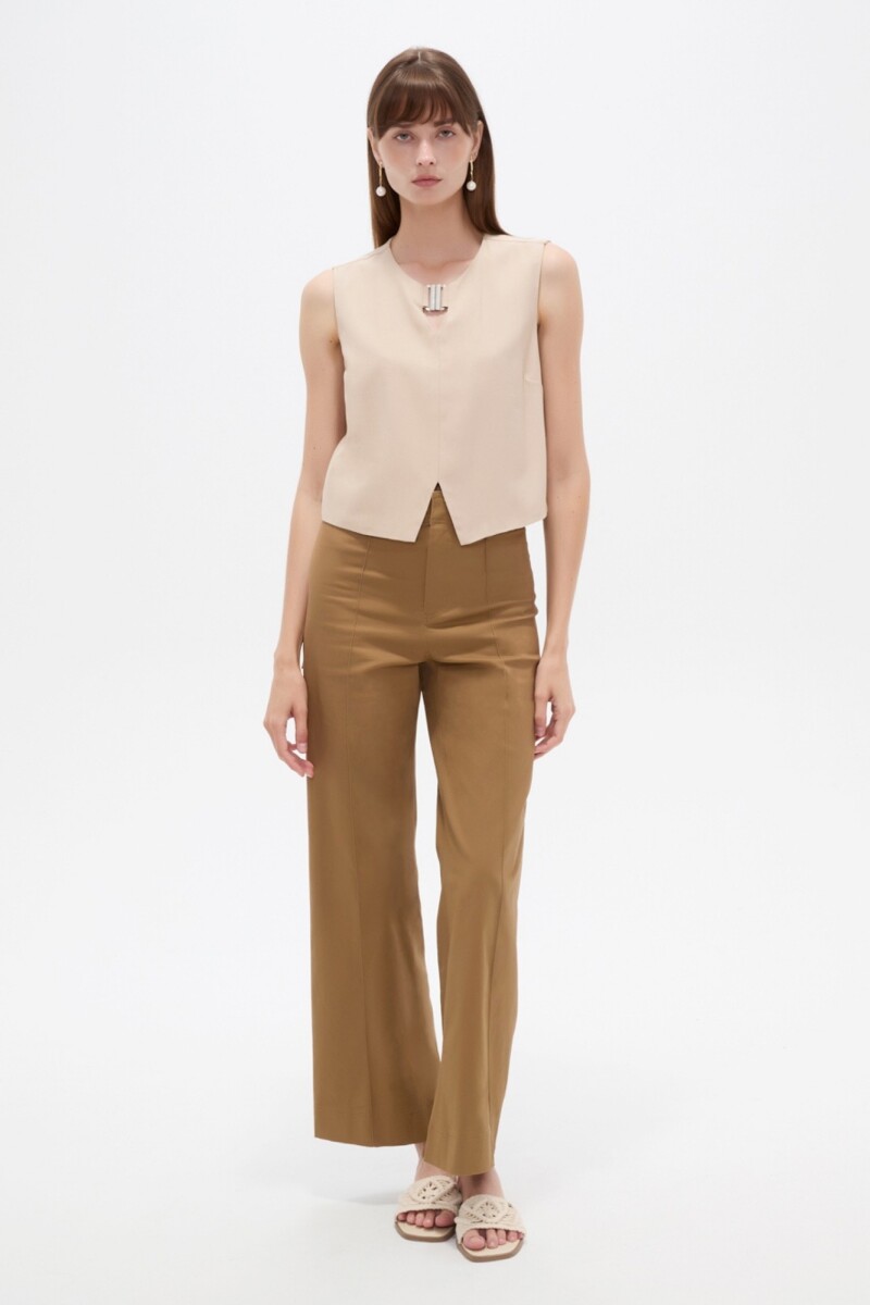 Musculosa Zuril - Beige 
