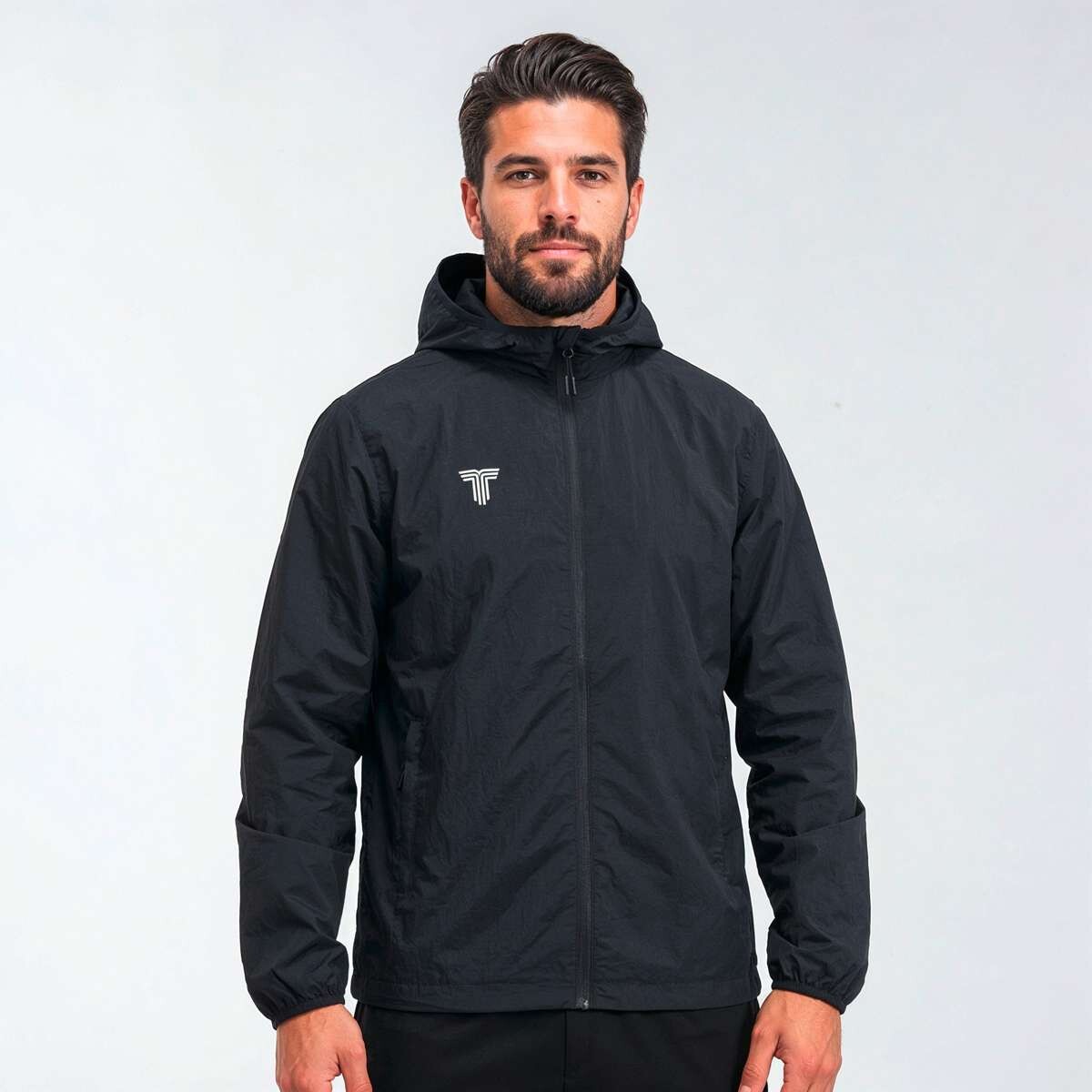 Campera Lluvia de Hombre - Negro 