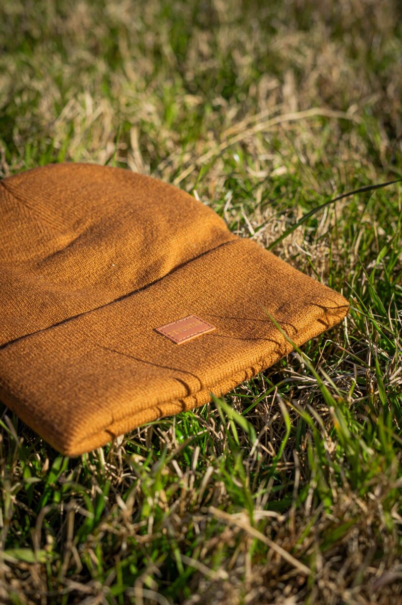 Gorro tejido - Beige 